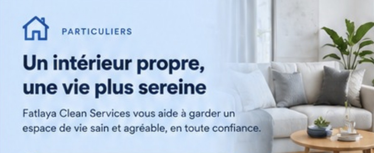 Services particuliers — Un intérieur propre, une vie plus sereine